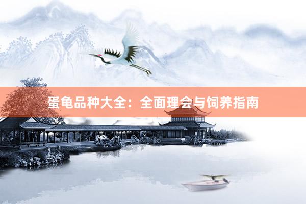 蛋龟品种大全：全面理会与饲养指南